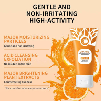 Orange Exfoliating Gel – Face & Body Deep Cleanse & Glow