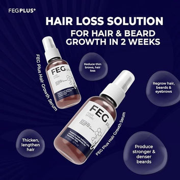 FEG Hair Growth Oil PLUS – 2 Bottles Pack | Limited Offer